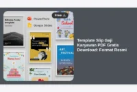 Template Slip Gaji Karyawan PDF Gratis Download: Format Resmi