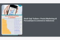 Studi Gaji Terbaru: Posisi Marketing di Perusahaan E-commerce Indonesia