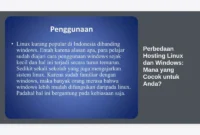 Perbedaan Hosting Linux dan Windows: Mana yang Cocok untuk Anda?