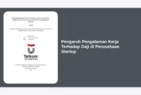 Pengaruh Pengalaman Kerja Terhadap Gaji di Perusahaan Startup