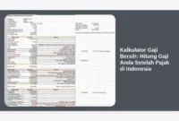Kalkulator Gaji Bersih: Hitung Gaji Anda Setelah Pajak di Indonesia