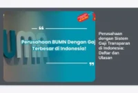 Perusahaan dengan Sistem Gaji Transparan di Indonesia: Daftar dan Ulasan