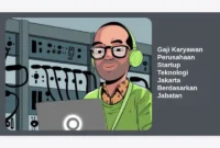 Gaji Karyawan Perusahaan Startup Teknologi Jakarta Berdasarkan Jabatan