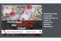 Perbedaan Gaji Karyawan Multinasional vs Lokal di Indonesia: Analisis Mendalam